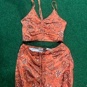 Shien Shirt Flare Tights Set